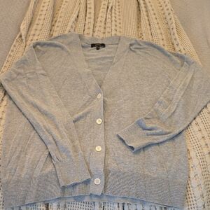 Quince Light Gray Women's Cardigan